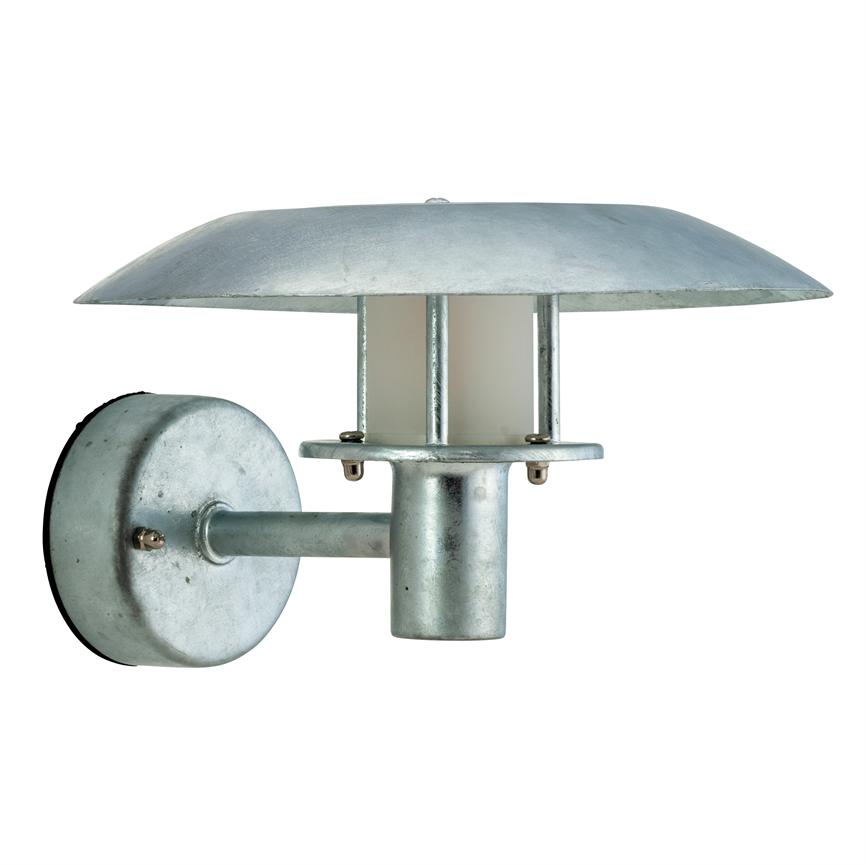 Randers Außenwandlampe – Verzinkt