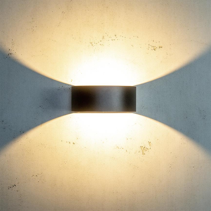 Circle Außenwandlampe – Schwarz