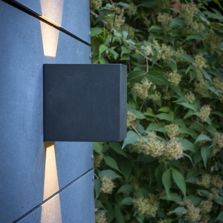 Venus Außenwandlampe – Schwarz