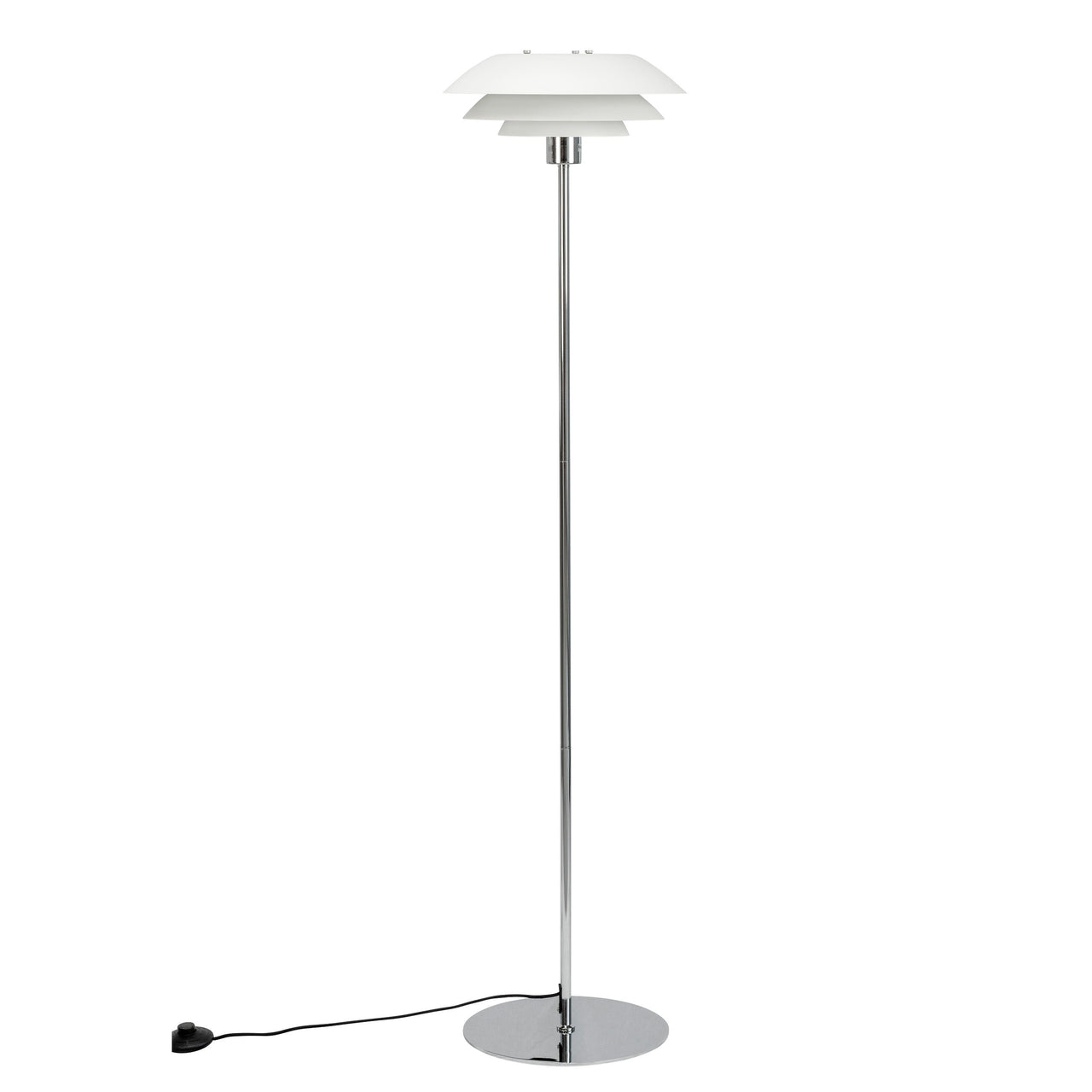 DL31 Special Edition Stehlampe – Weiß/Chrom