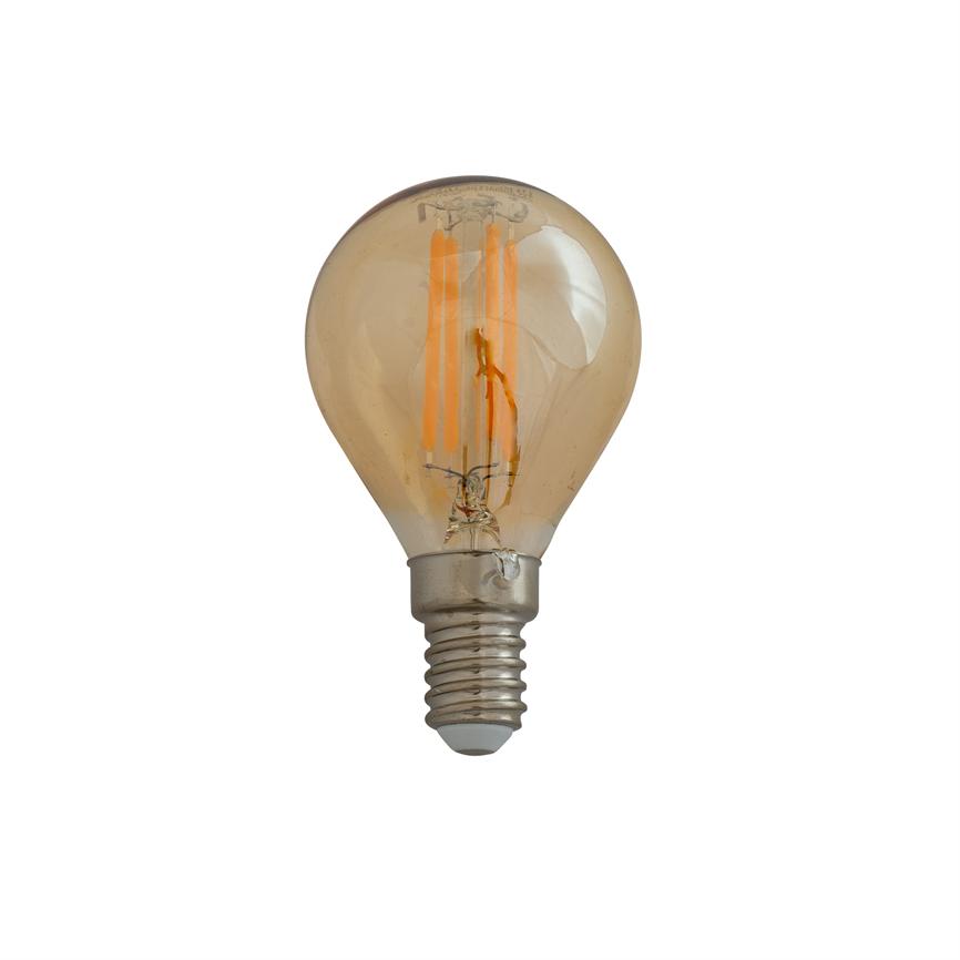 Kronen-Leuchtmittel E14 3-stufig Bernstein – 4W