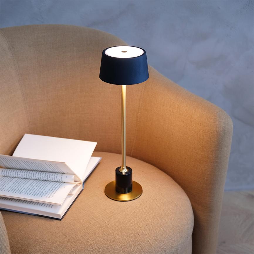 Yoyo Wiederaufladbare Tischlampe – Schwarz