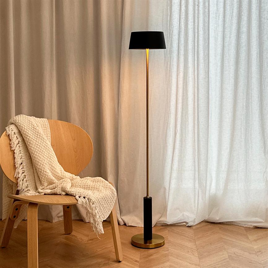 Yoyo LED Wiederaufladbare Stehlampe – Schwarz – Ansicht 2