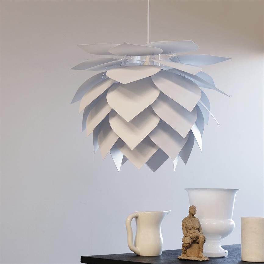 Illumin Pendelleuchte Drip/Drop Mittel – Weiß