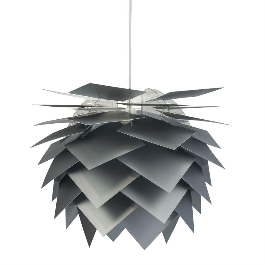 Illumin Pendelleuchte Klein – Aluminiumoptik