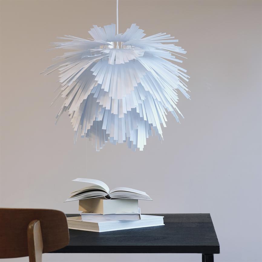 Illumin Pendelleuchte Cascade Mittel – Weiß