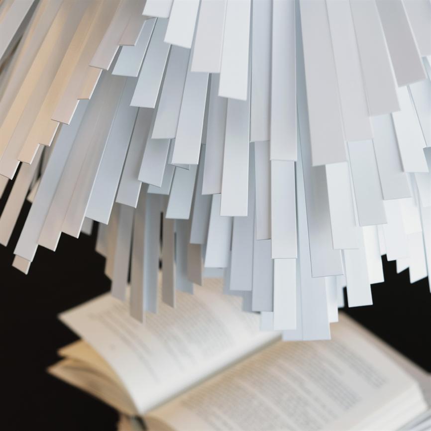 Illumin Pendelleuchte Cascade Mittel – Weiß