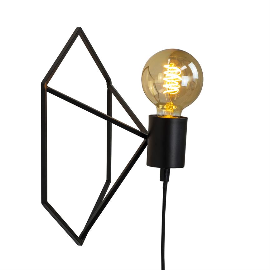Wall Cube Wandlampe – Schwarz – Ansicht 4