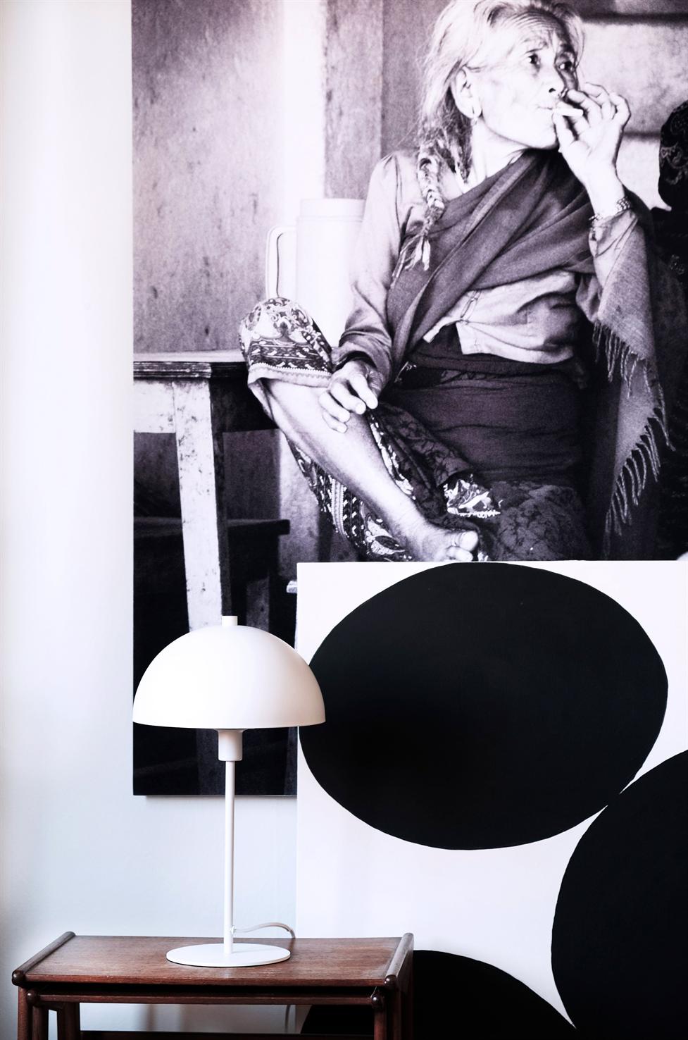 Stockholm Tischlampe Ø25 – Weiß
