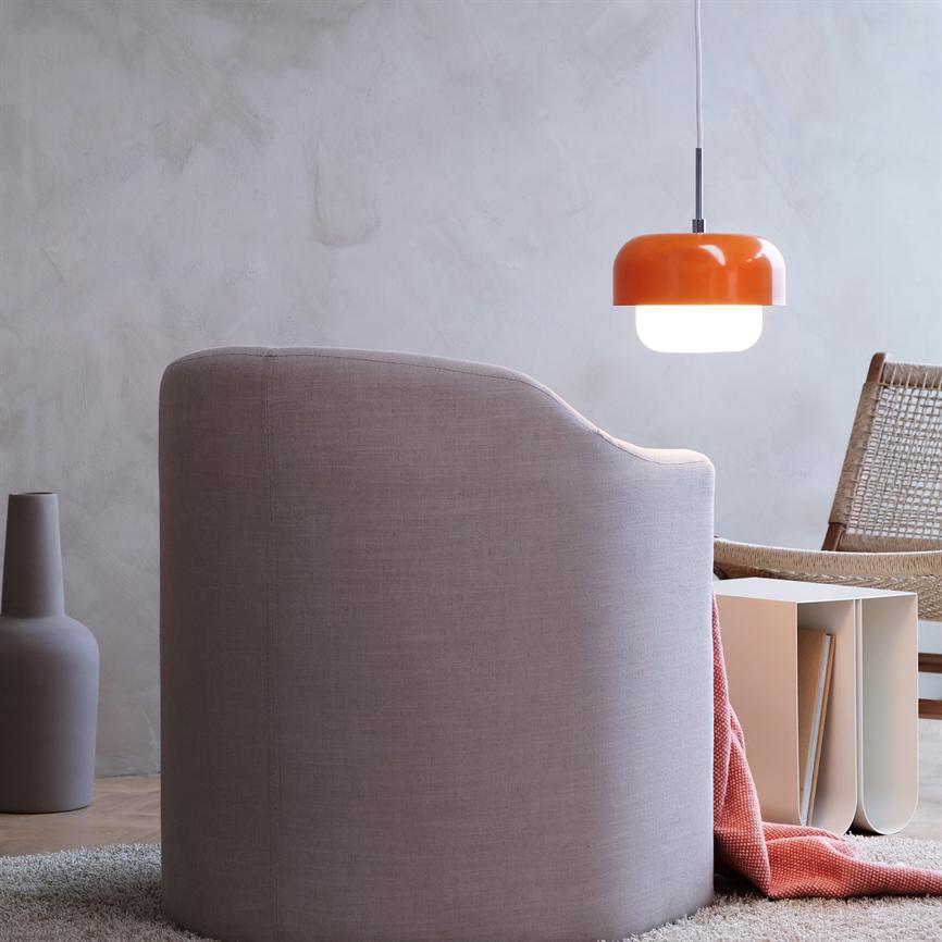 Haipot Pendelleuchte – Orange – Ansicht 2