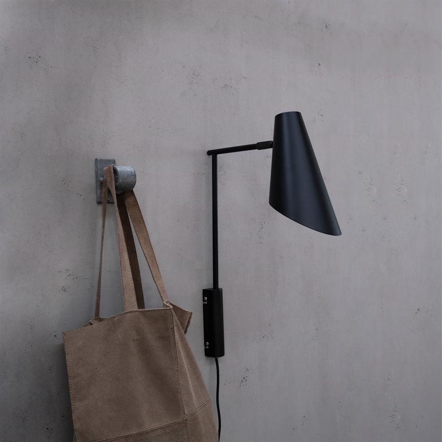 Cale Wandlampe – Schwarz