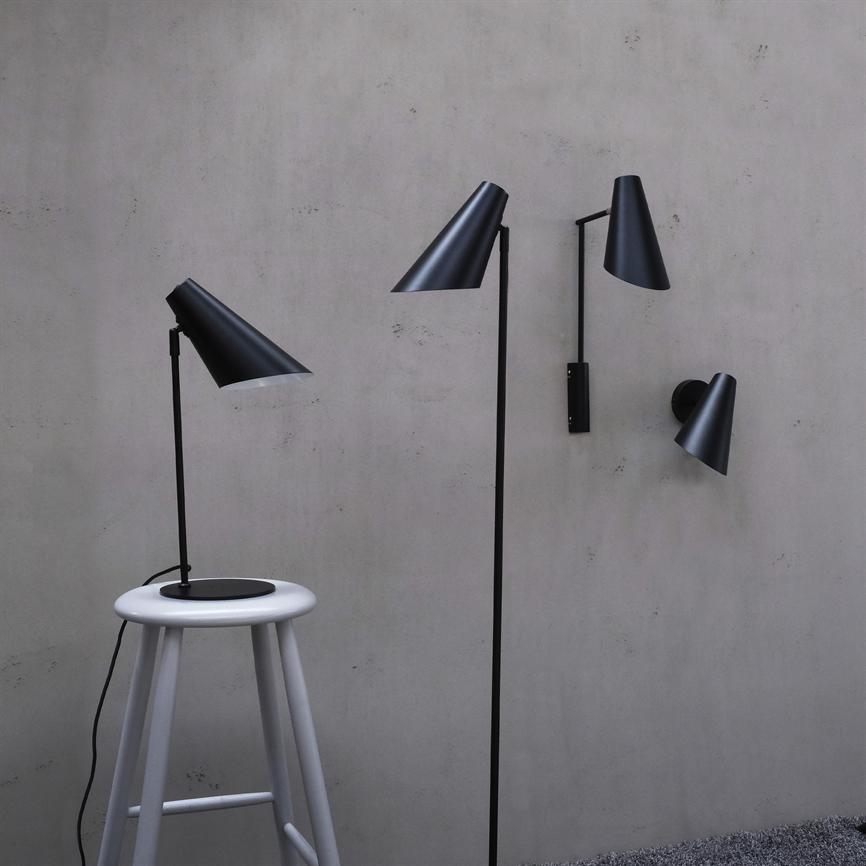 Cale Wandlampe – Schwarz