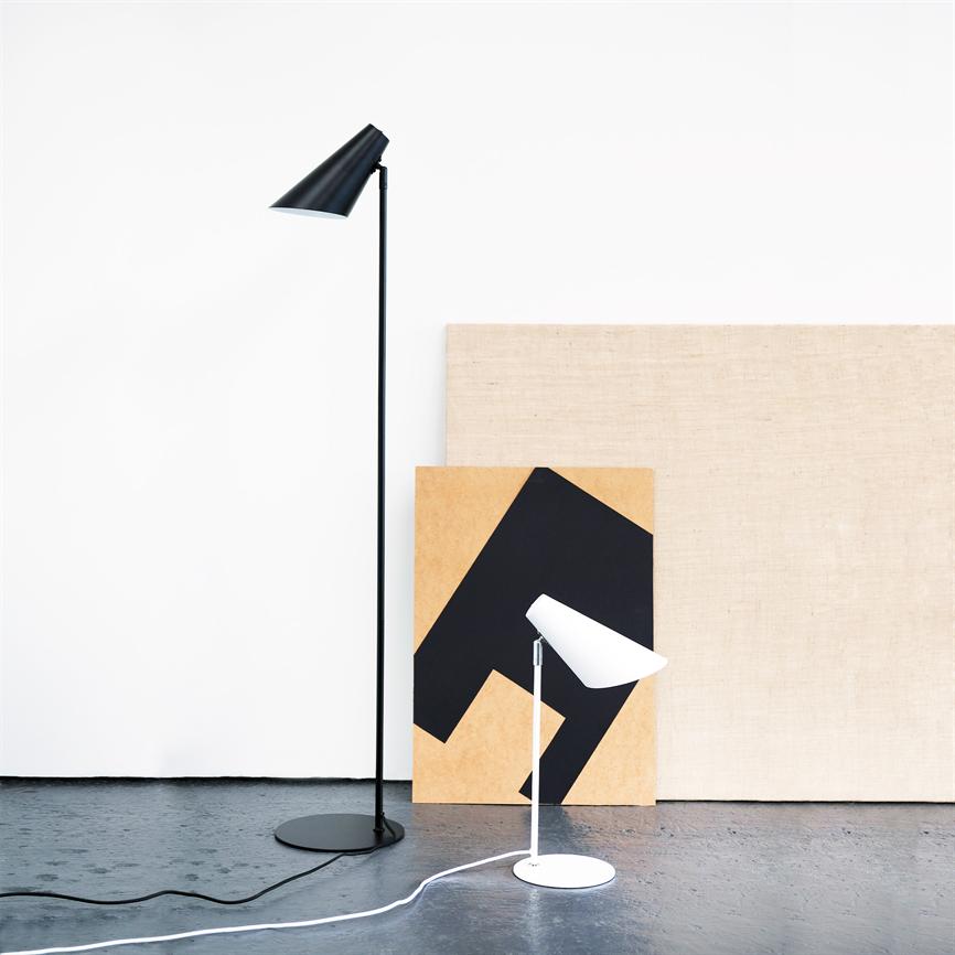 Cale Tischlampe – Weiß