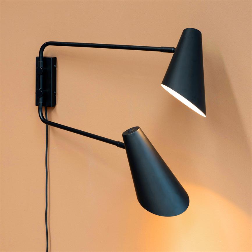 Cale Wandlampe – Schwarz
