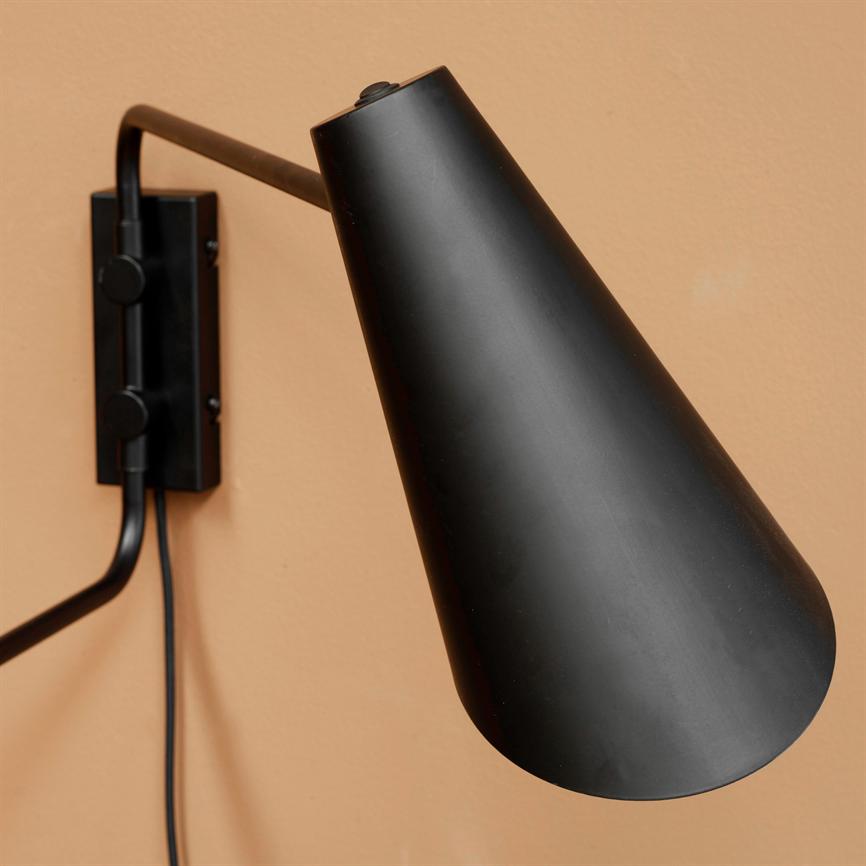Cale Wandlampe – Schwarz