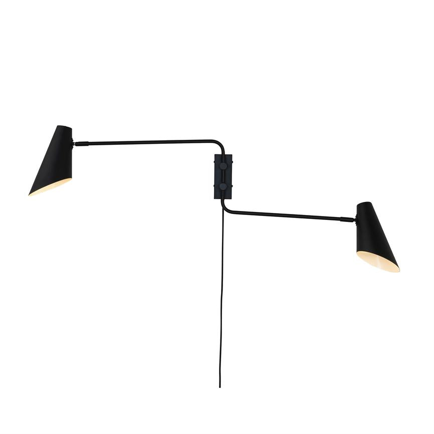 Cale Wandlampe – Schwarz