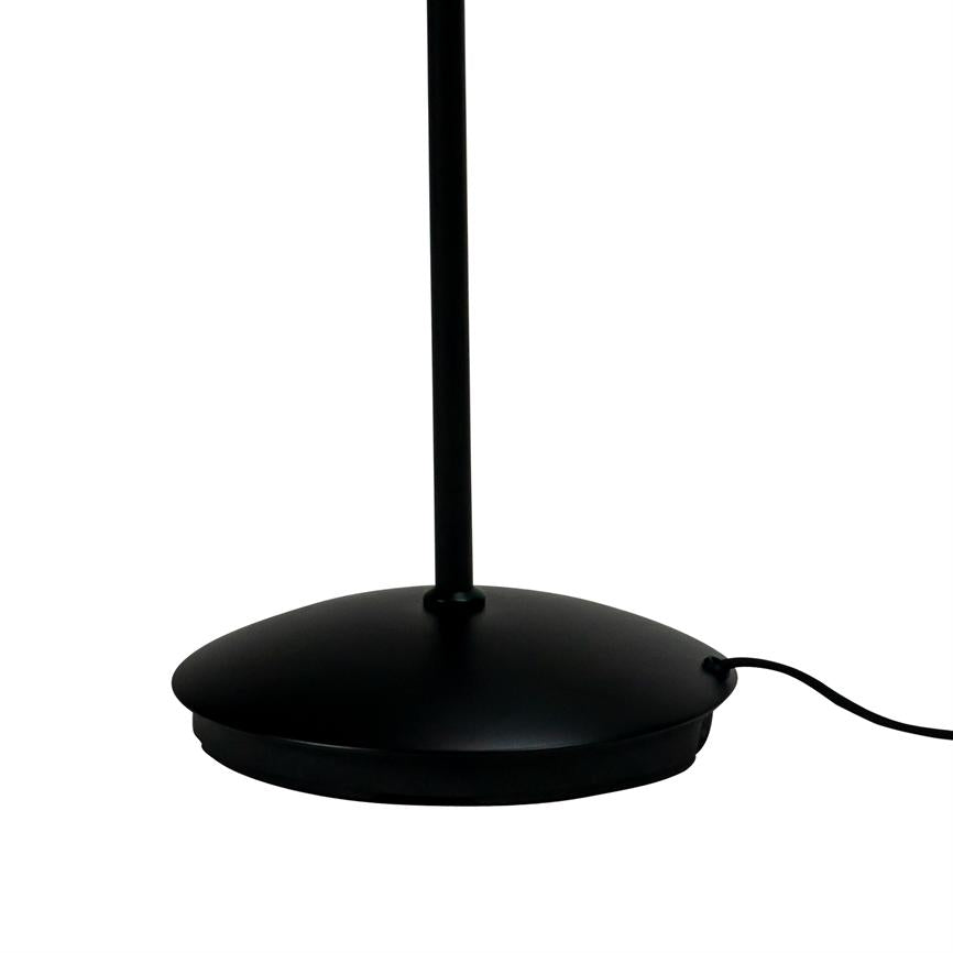 Geriffelt Stehlampe – Opal