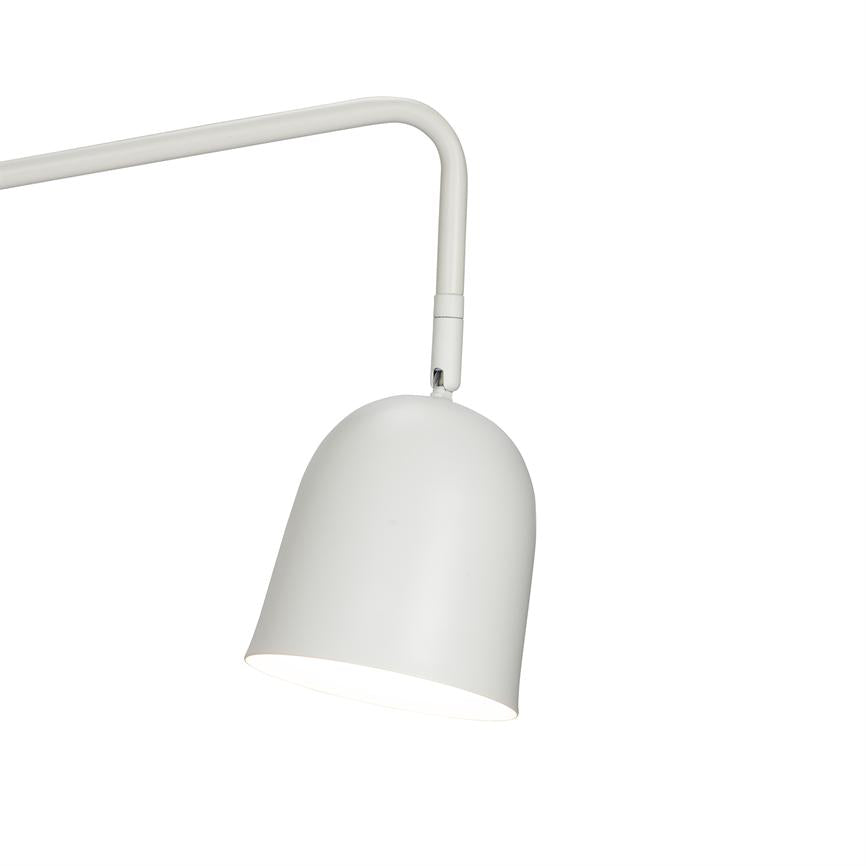 Manchester Wandlampe – Weiß – Ansicht 4