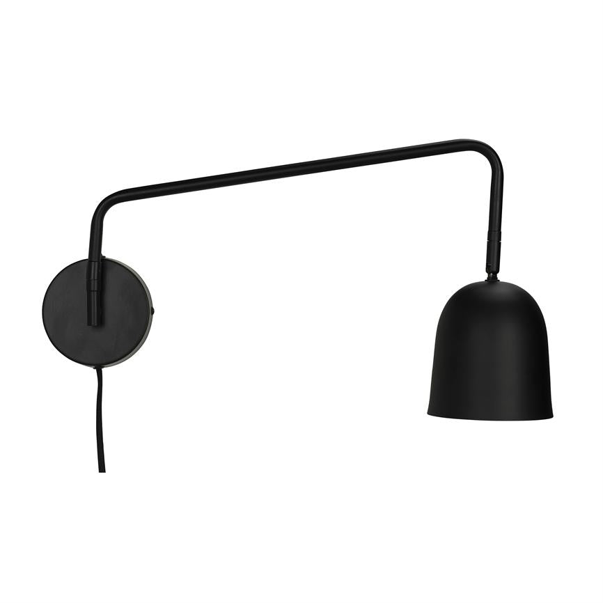 Manchester Wandlampe – Schwarz