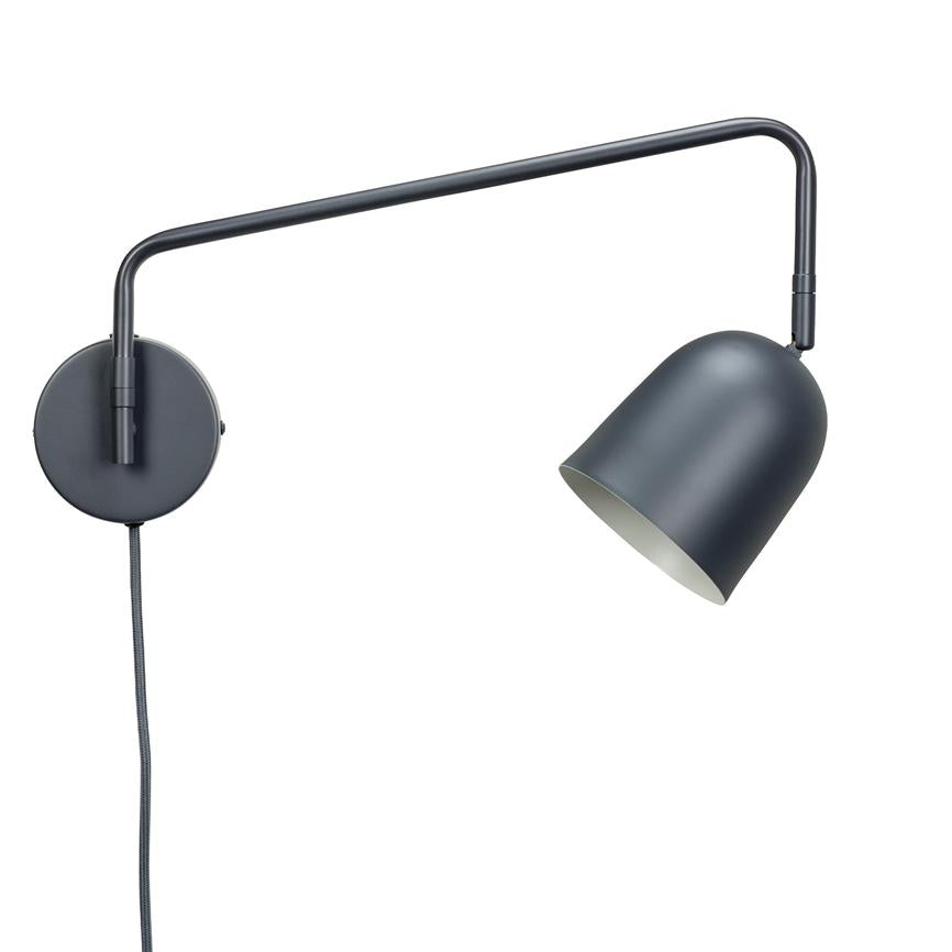 Manchester Wandlampe – Grau – Ansicht 3