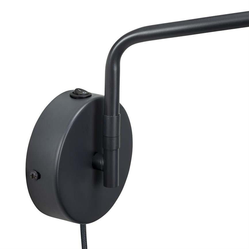 Manchester Wandlampe – Grau – Ansicht 4