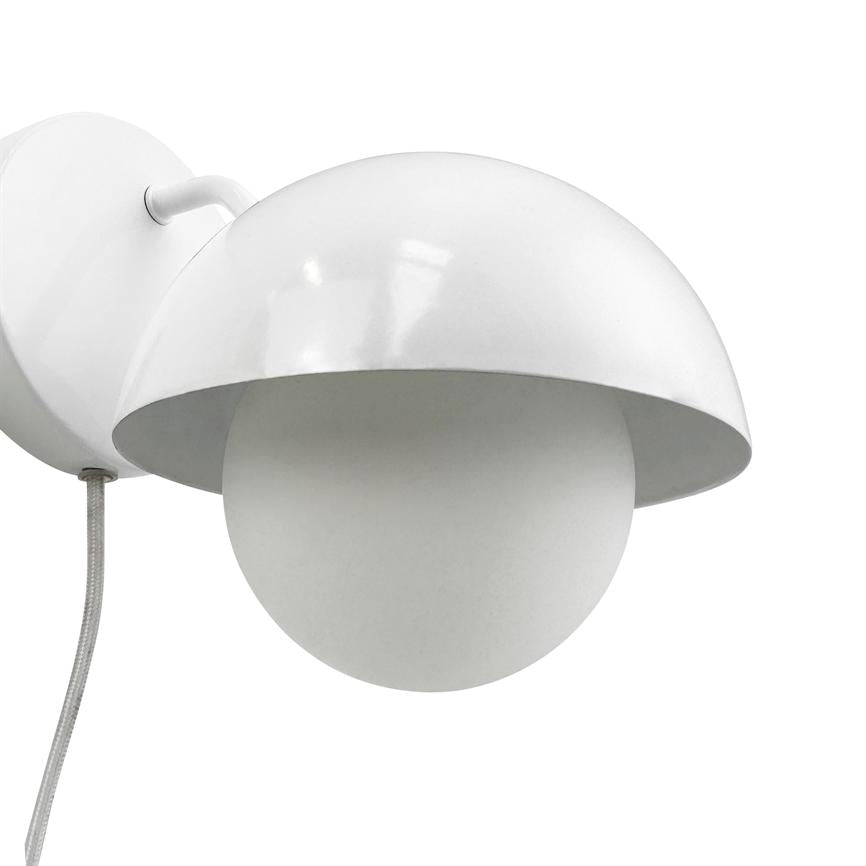 Rose Wandlampe