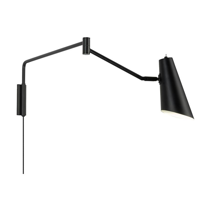 Noa Wandlampe – Schwarz