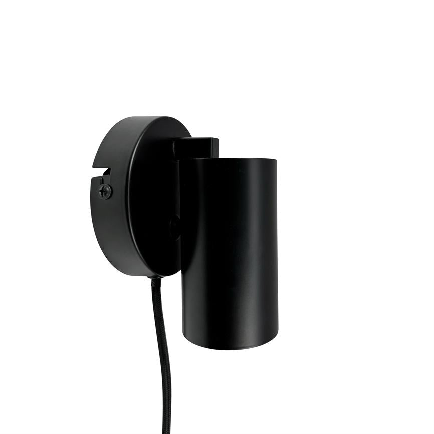 Modern Wandspot – Schwarz