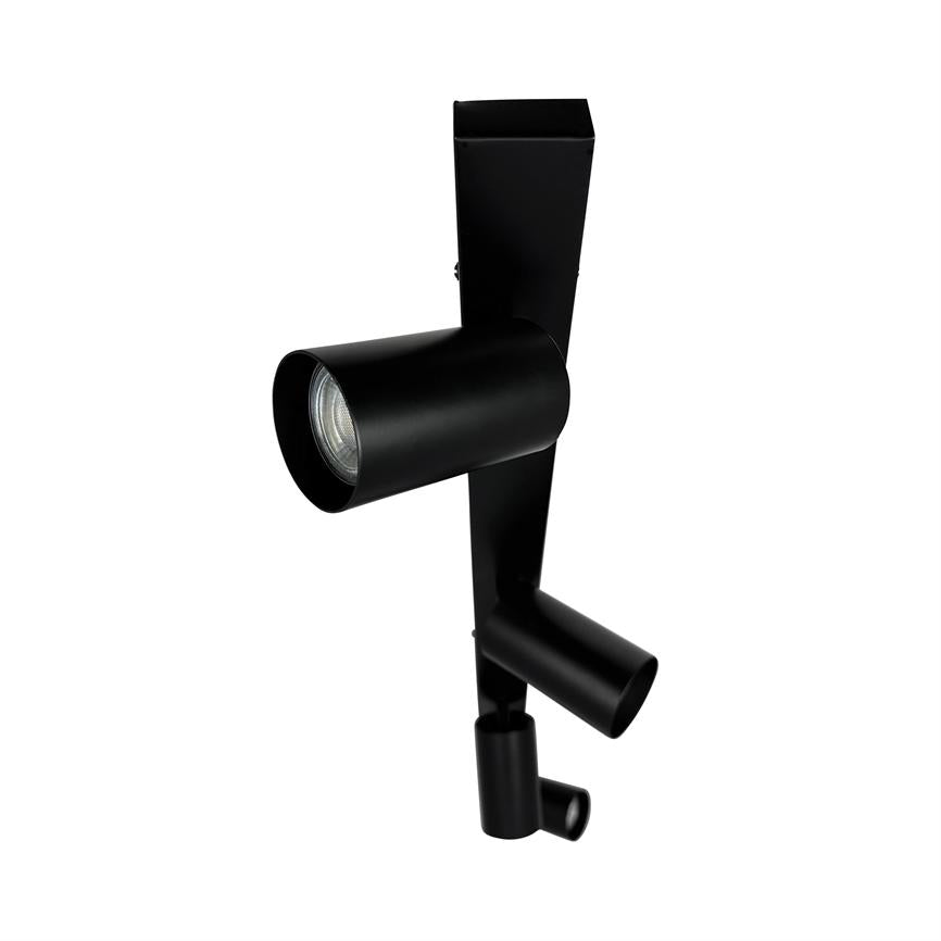 Modern Deckenschiene 4 Spots – Schwarz