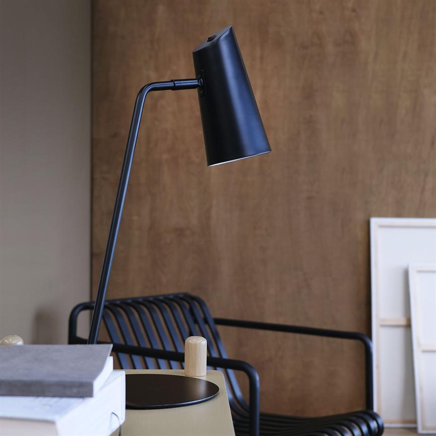 Pallas Tischlampe – Schwarz