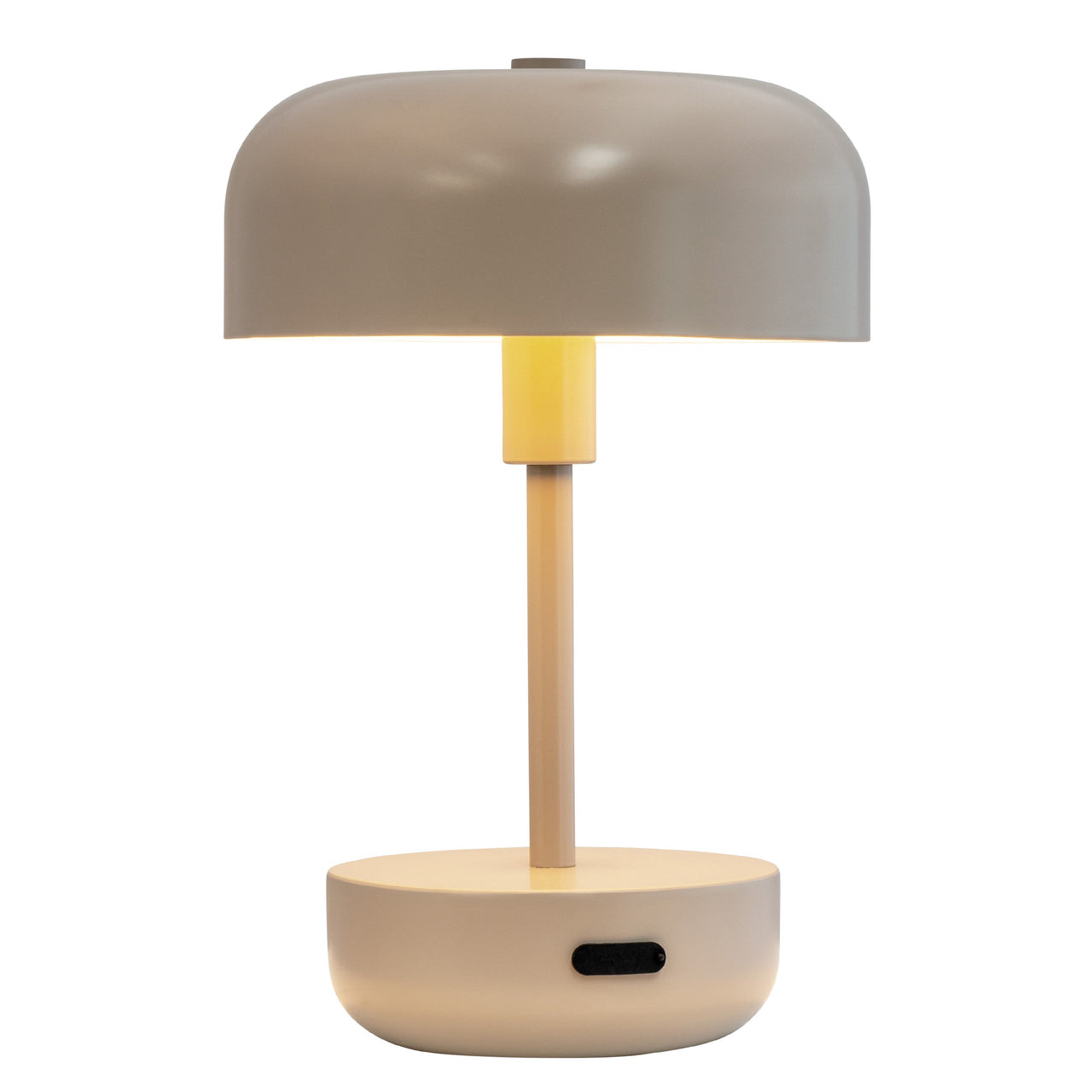 Haipot LED Wiederaufladbare Tischlampe – Graubraun – Ansicht 5