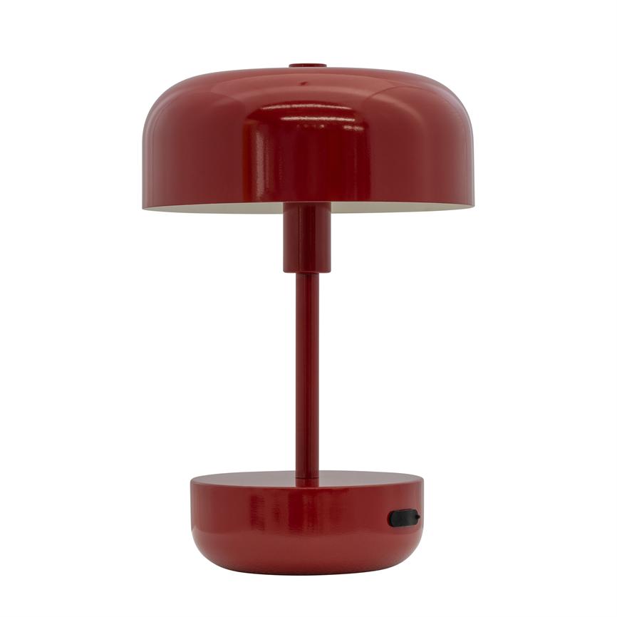 Haipot LED Wiederaufladbare Tischlampe – Dunkelrot