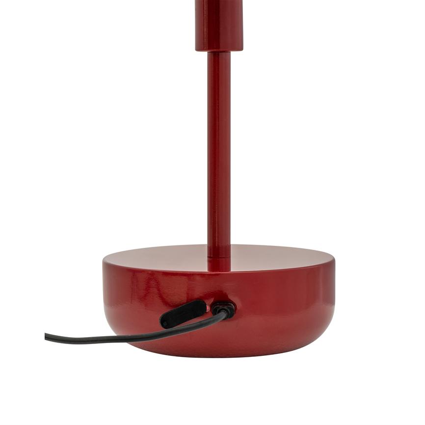 Haipot LED Wiederaufladbare Tischlampe – Dunkelrot