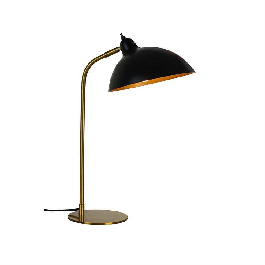 Futura Tischlampe – Schwarz/Messing