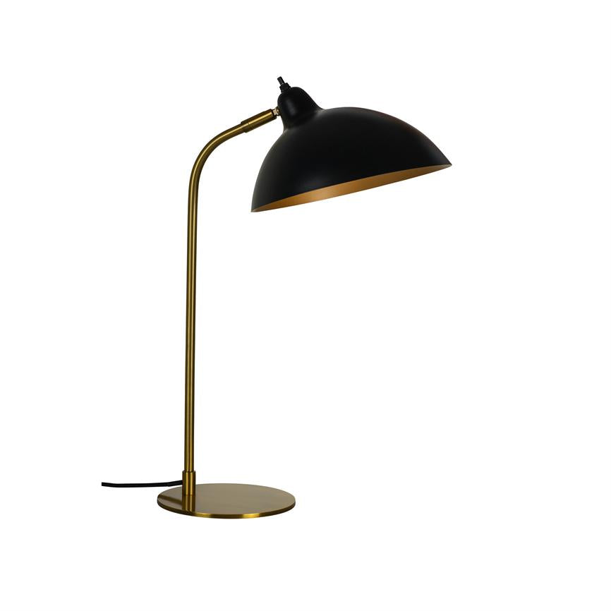 Futura Tischlampe – Schwarz/Messing