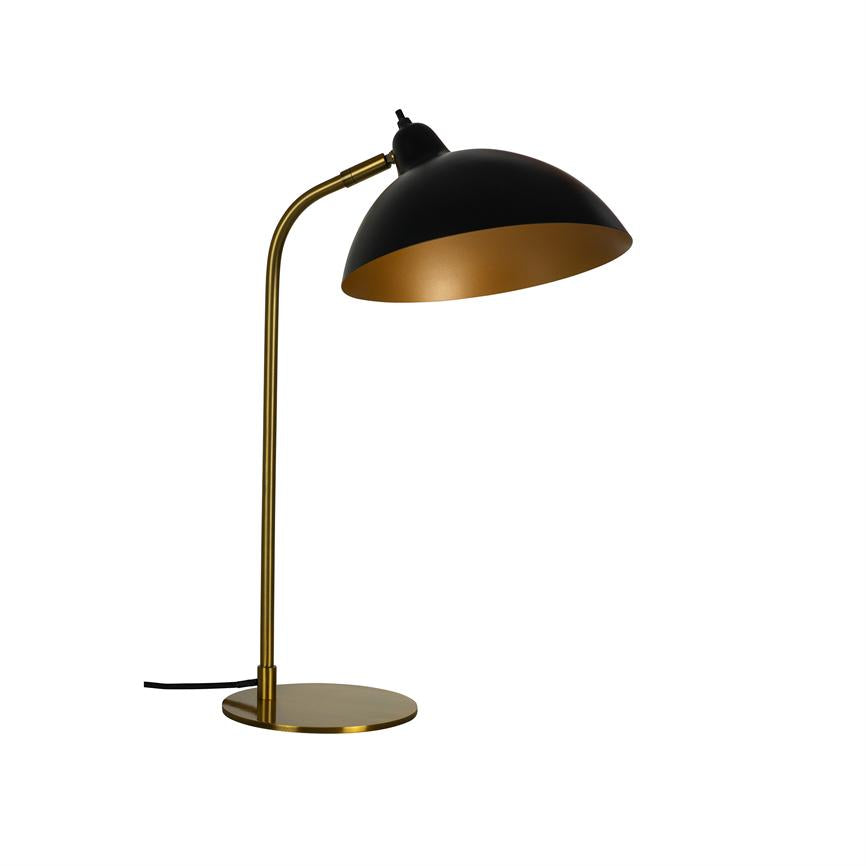Futura Tischlampe – Schwarz/Messing