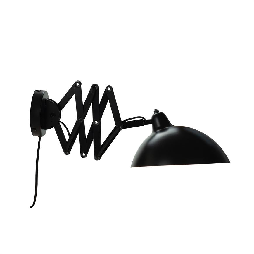 Futura Wandlampe Gelenkarm – Schwarz