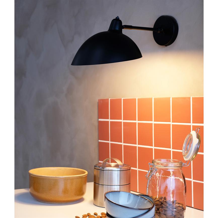 Futura Wandlampe – Schwarz