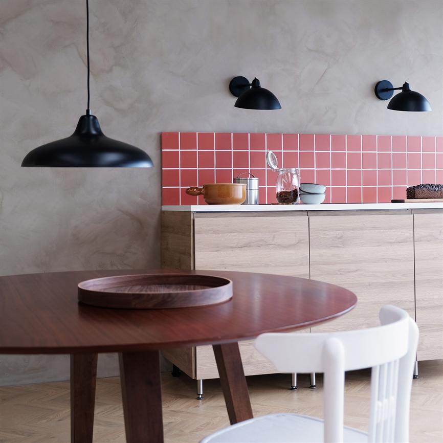 Futura Wandlampe – Schwarz