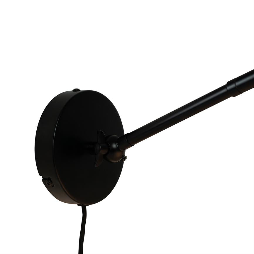 Futura Wandlampe – Schwarz