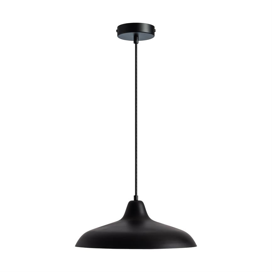 Futura Pendelleuchte Ø40 – Schwarz