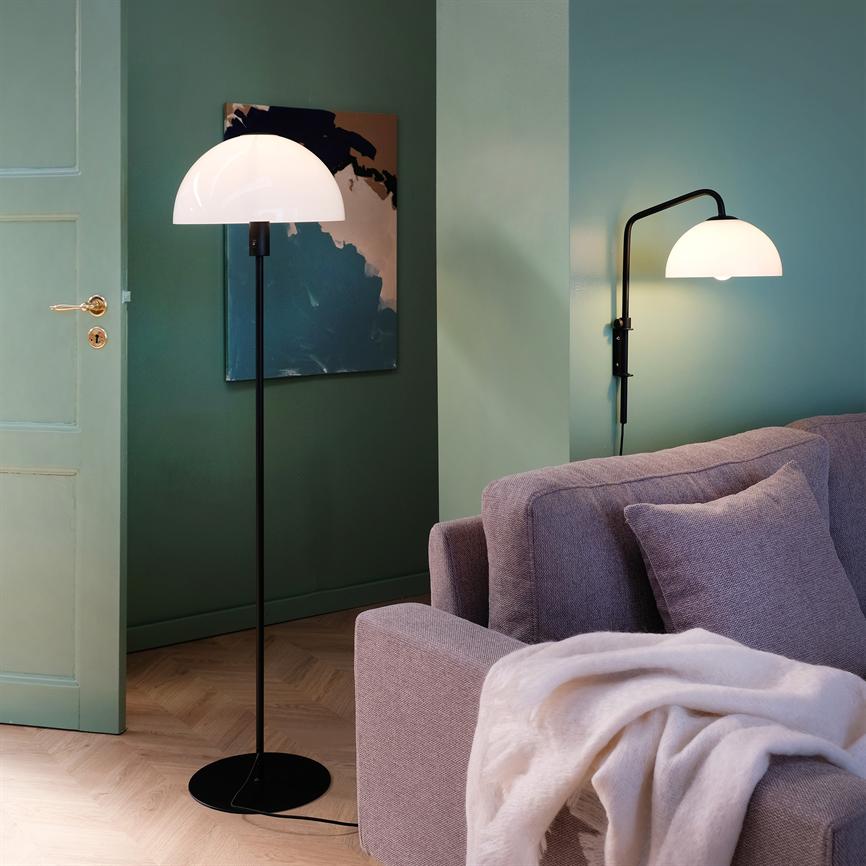 Jazz Stehlampe – Schwarz