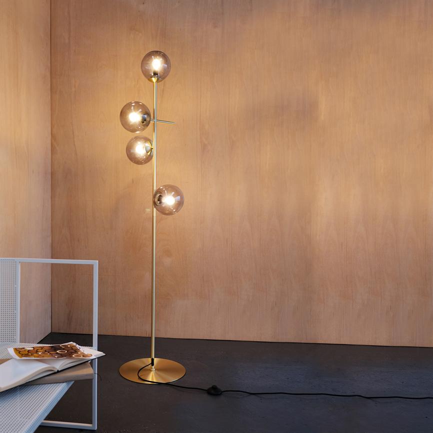 Como Stehlampe – Messing – Ansicht 2