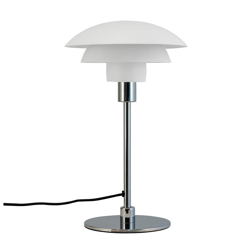 Morph Tischlampe Ø21 – Weiß/Chrom