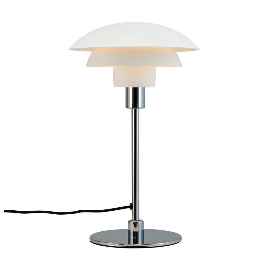 Morph Tischlampe Ø21 – Weiß/Chrom – Ansicht 4