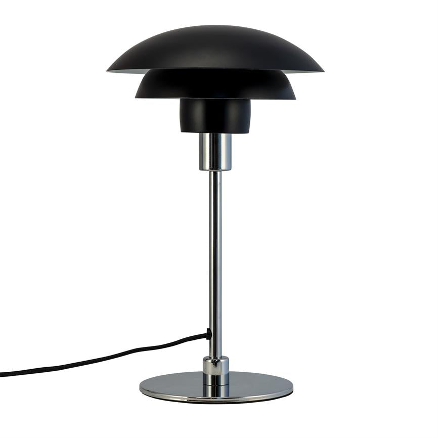 Morph Tischlampe Ø21 – Schwarz/Chrom