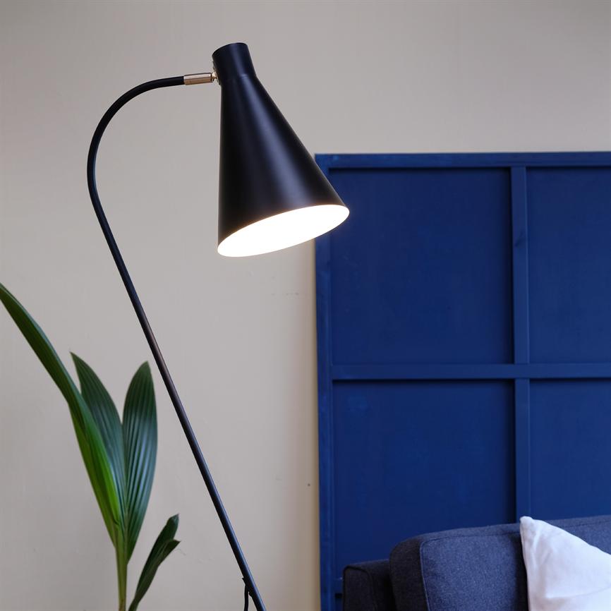 Miles Stehlampe – Schwarz – Ansicht 3