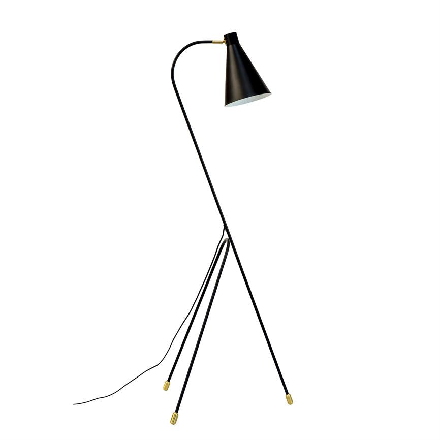 Miles Stehlampe – Schwarz