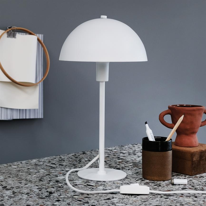 Stockholm Tischlampe – Weiß
