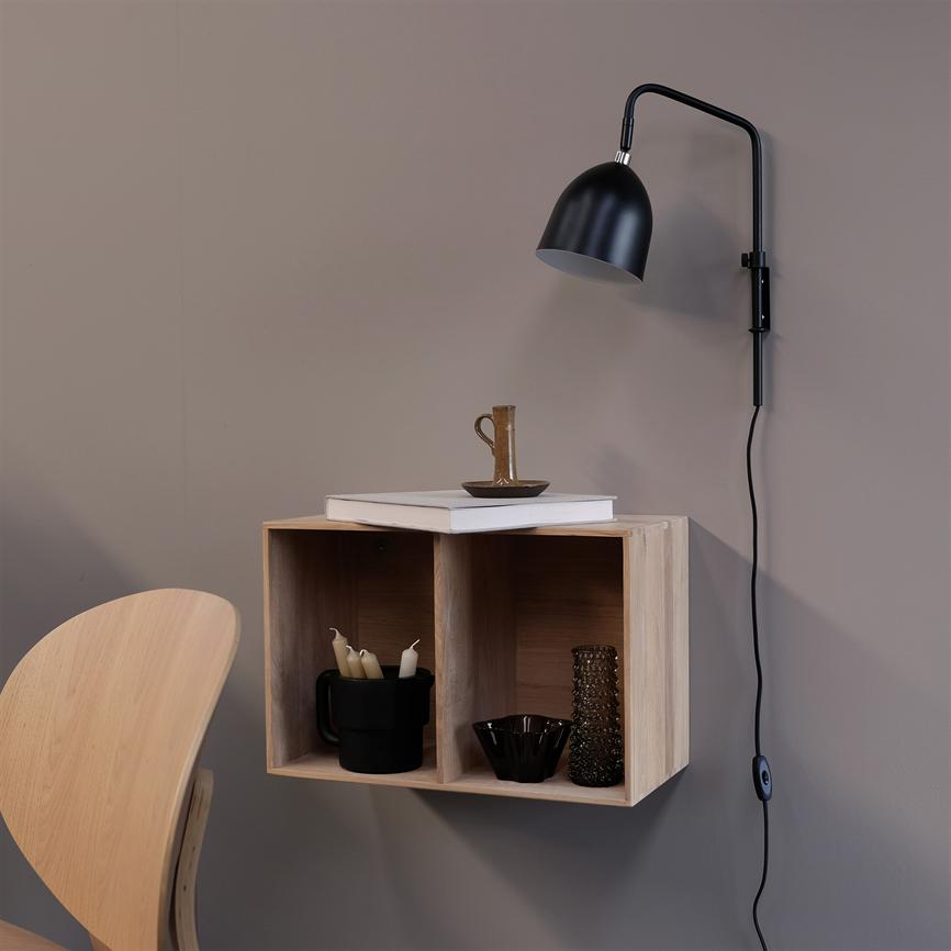 Easton Wandlampe – Schwarz